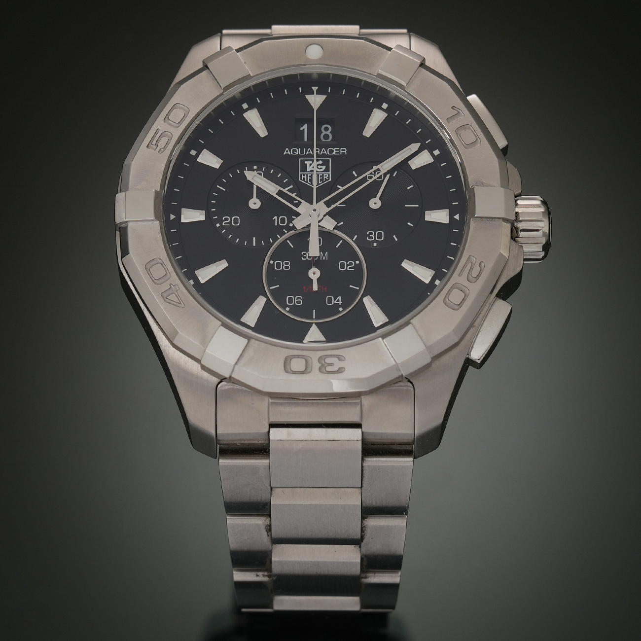 TAG HEUER(USED)태그호이어 아쿠아레이서 크로노 CAY1110